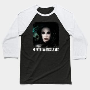 Warrborn - Suffering In Silence The Music Video Portrait Baseball T-Shirt